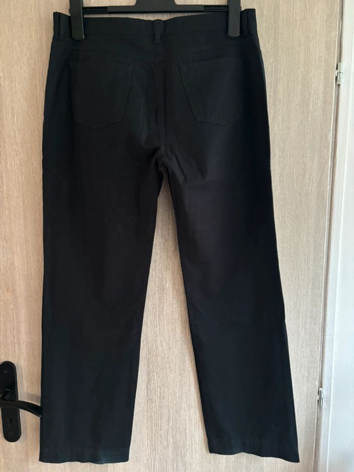 Pantalon droit Classic noir Max Mara T44 - photo numéro 8
