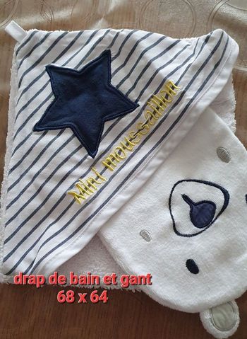 Sorties de bain plus gants