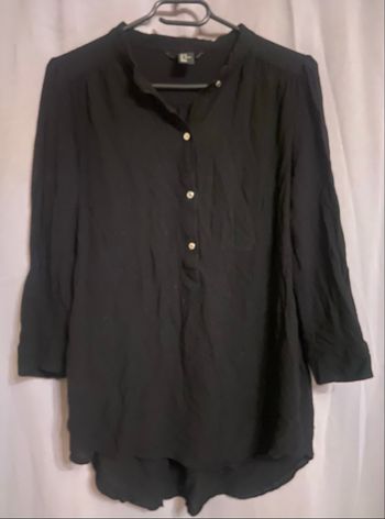 Chemise noire »H&M »manches longues 