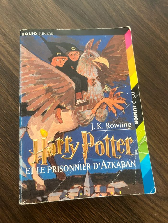 Livre Harry Potter et le prisonnier d’azkaban
