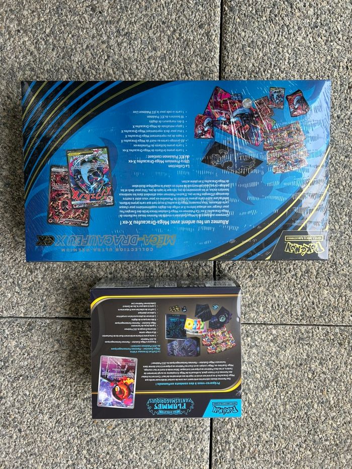 Lot upc dracaufeu + etb flammes fantasmagoriques - photo numéro 2