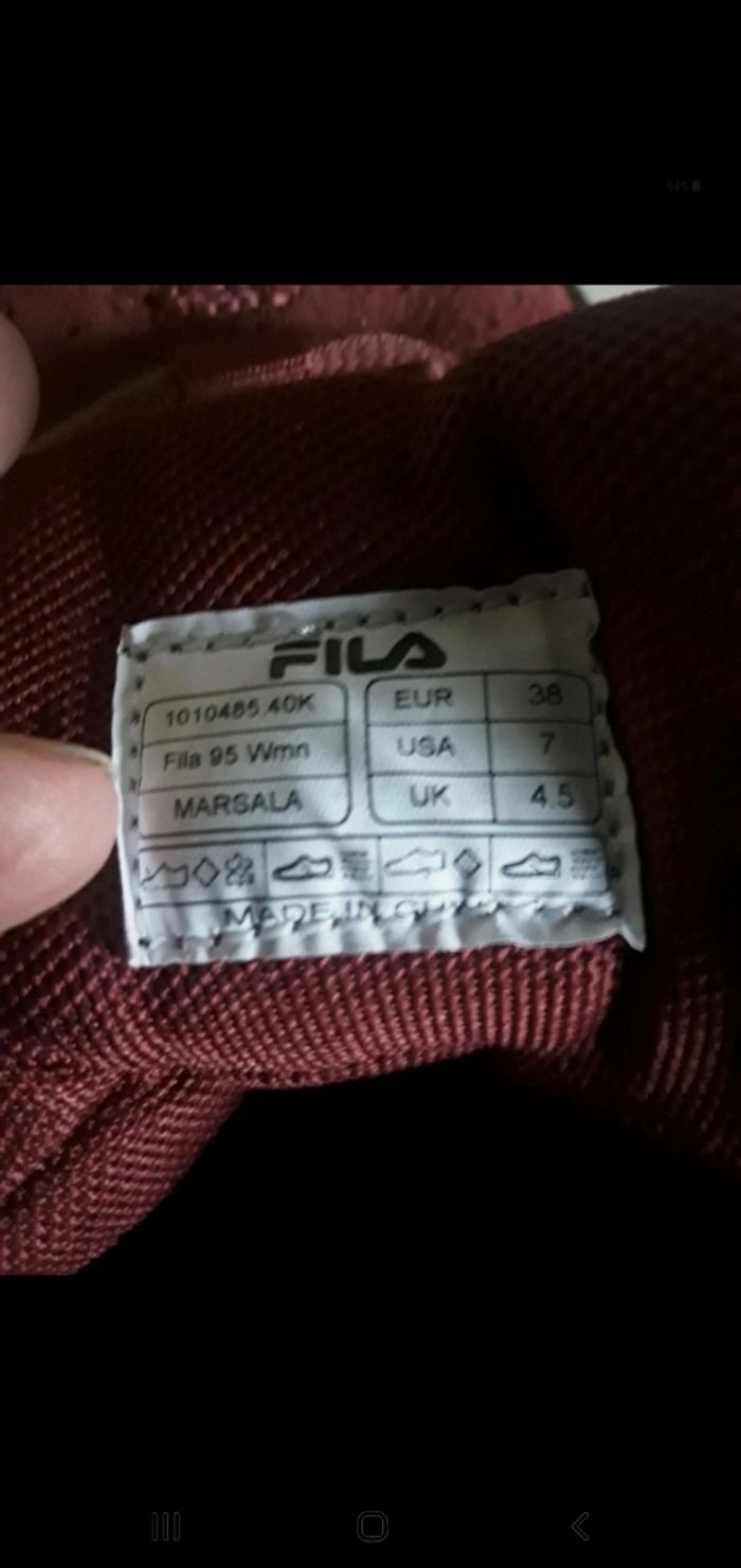 Baskets 38 Fila - photo numéro 6