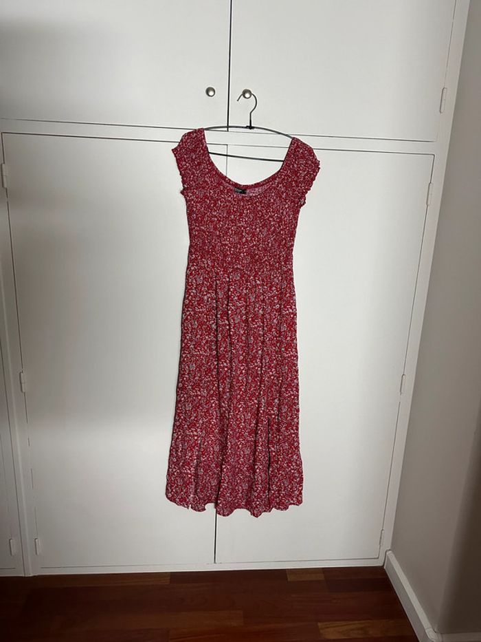 SheIn Robe à motif fleuri avec fentes