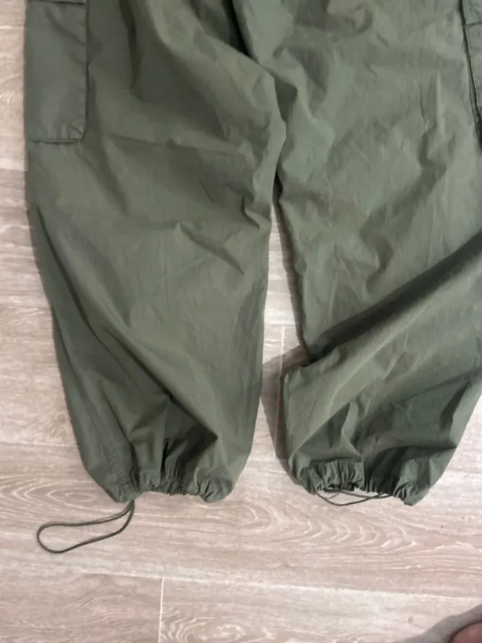 Baggy cargo Teddy Smith paper touch kaki S - photo numéro 6