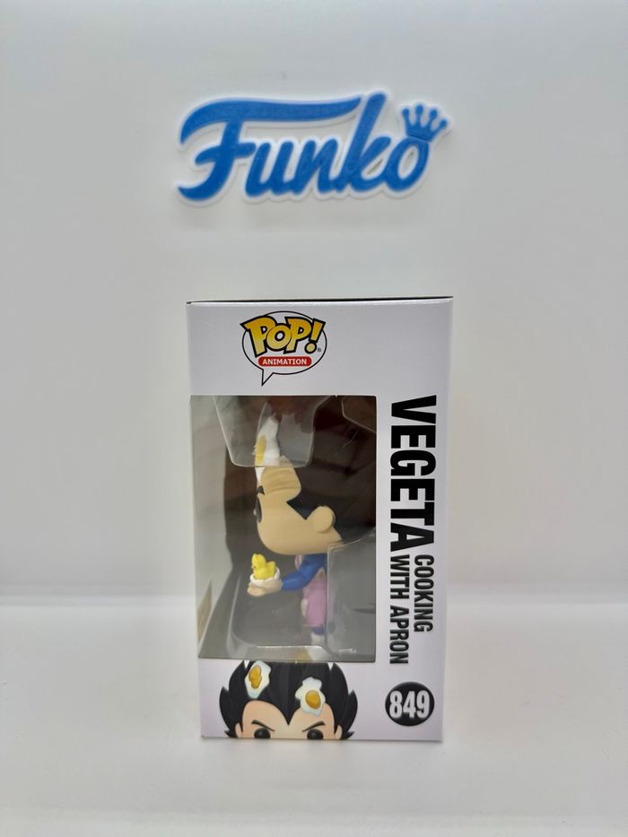 Funko Pop Dragon Ball Vegeta Cooking With Apron 849 Hot Topic 🇺🇸 - photo numéro 3