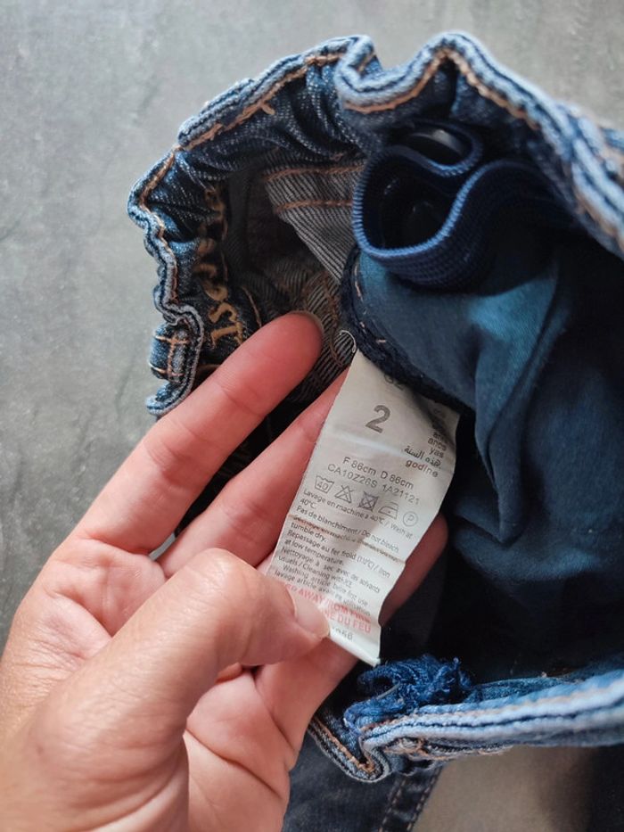 Jeans fille coupe droite 2 ans Lisa.rose - photo numéro 4