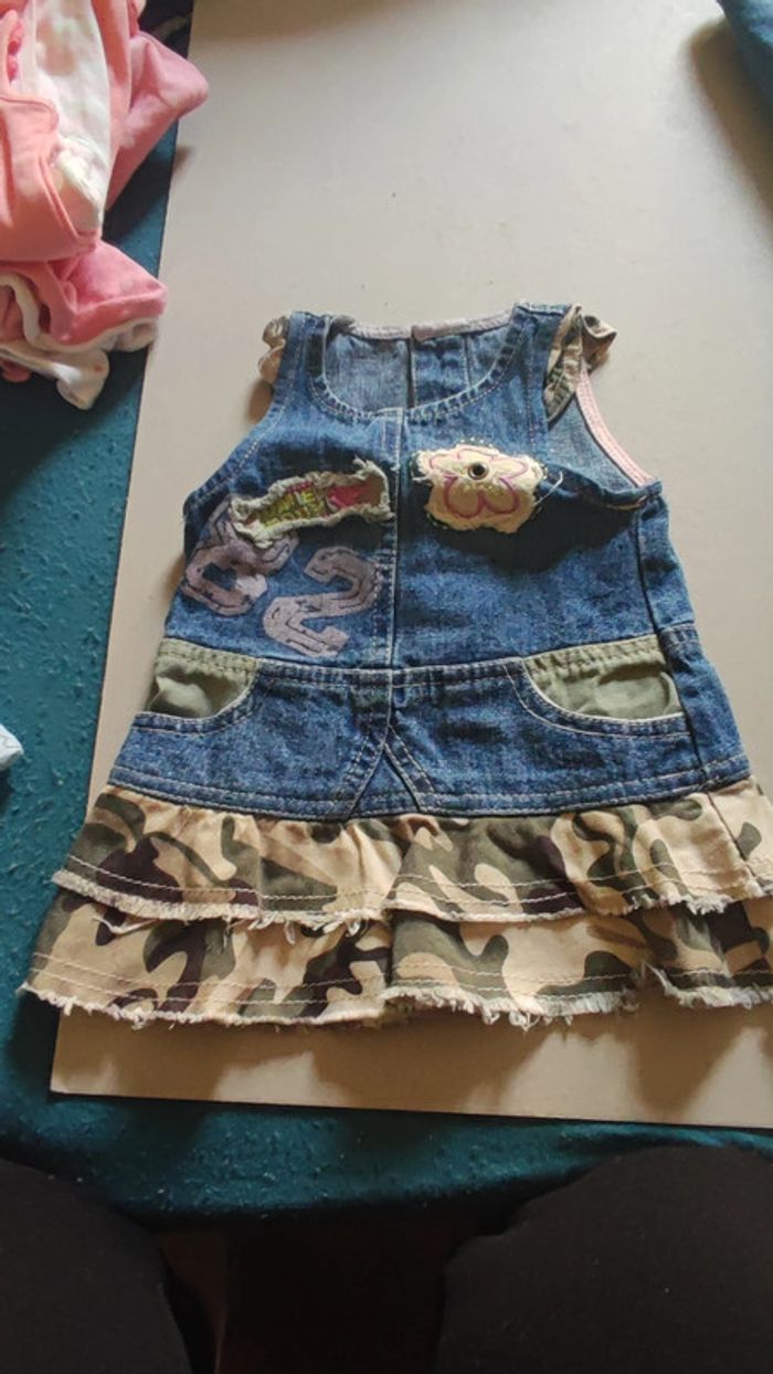 2 robes en jeans 1 mois - photo numéro 3