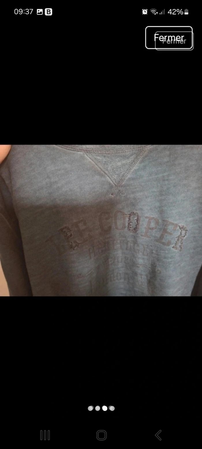 Sweat lee Cooper homme - photo numéro 4