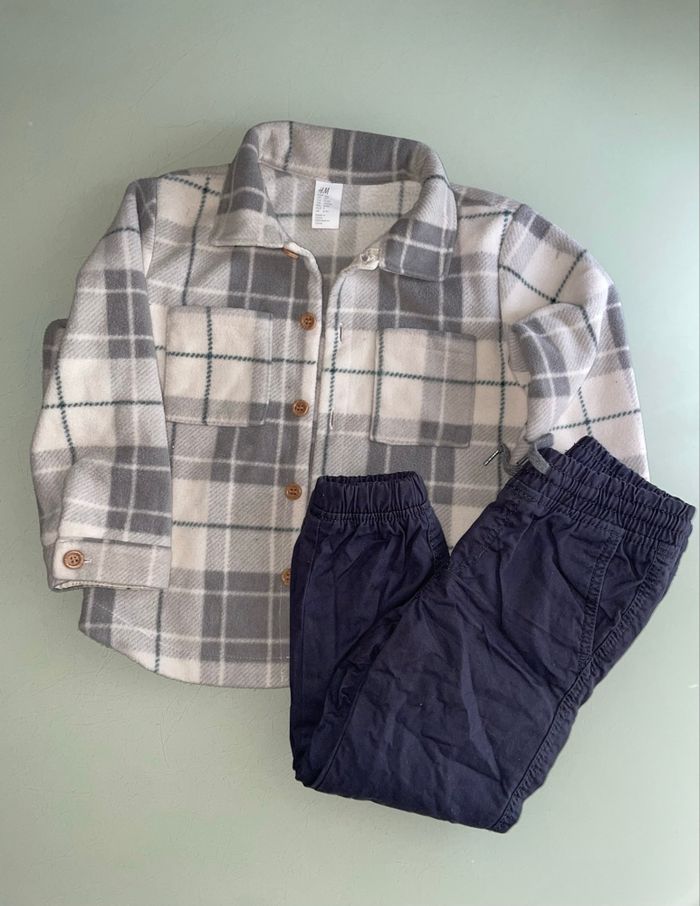 Ensemble Surchemise et pantalon H&M