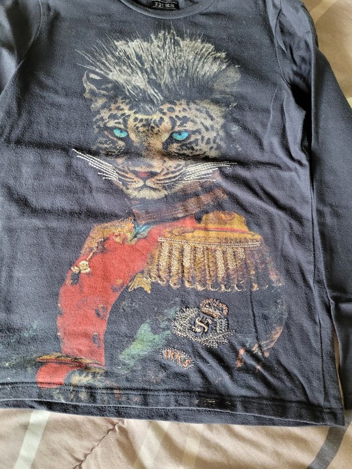 t-shirt Mlongue ikks 8ans (6e) - photo numéro 3