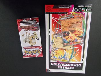 Pokemon TCG decks démarrage et pack loisir