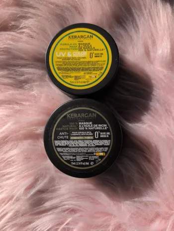 Lot de 2 masques cheveux keragan neuf