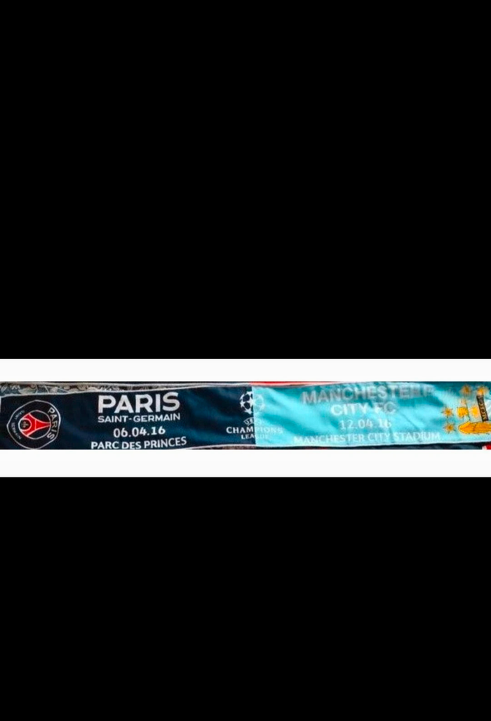 Écharpe PSG Manchester 2016