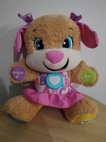 Peluche interactive Sis Fischer Price 