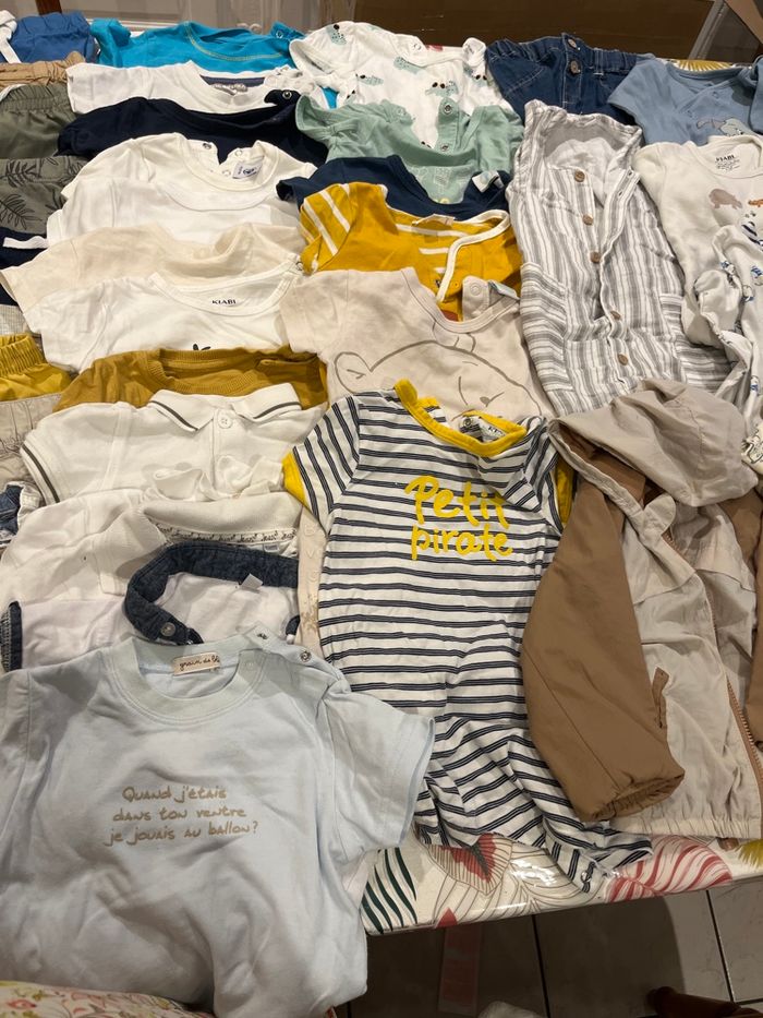 Lot de vêtements printemps été garçon 6 mois - photo numéro 4