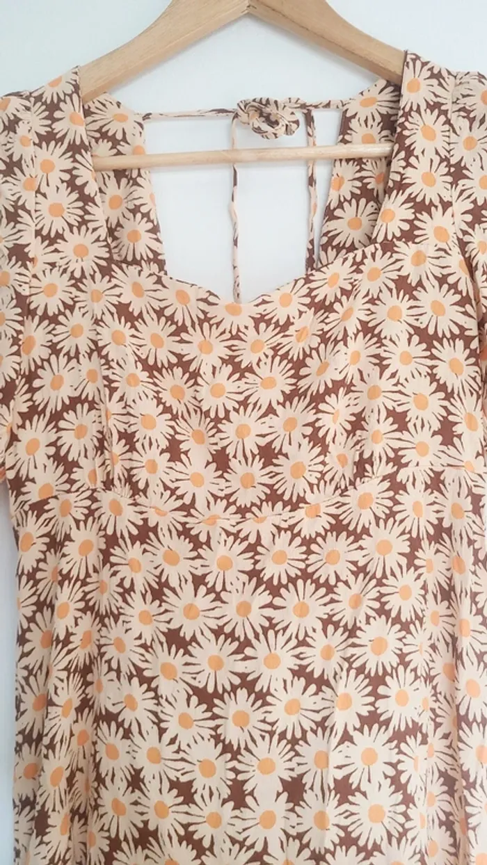 Robe à fleurs Mango taille M - photo numéro 2
