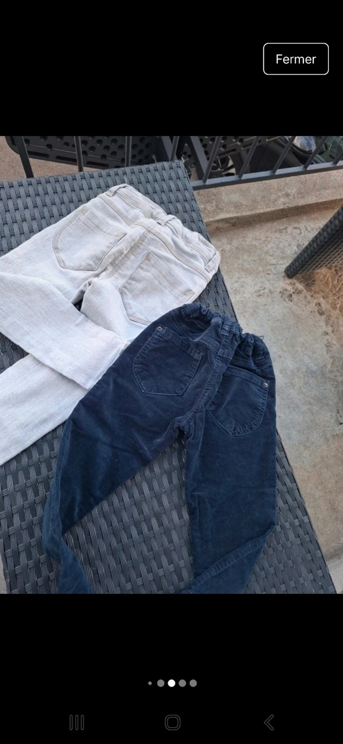 Lot 2 pantalons kiabi - photo numéro 5