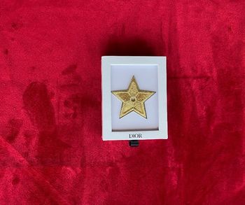 Dior – Superbe broche dorée Etoile