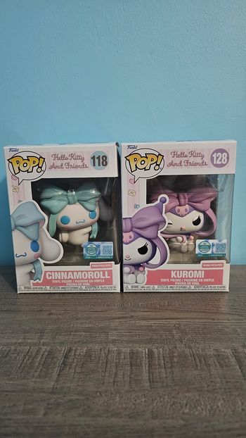 Pop Cinnamoroll et Kuromi