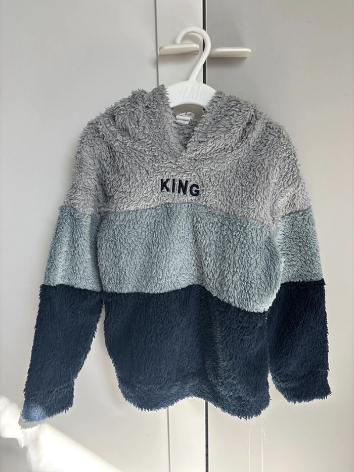 Sweat polaire capuche