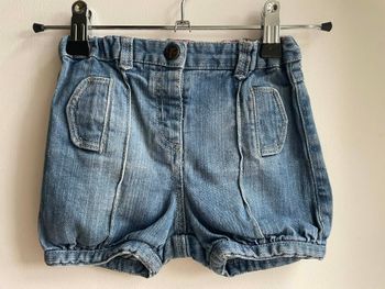 Short en jeans T 12 mois "Kitchoun"