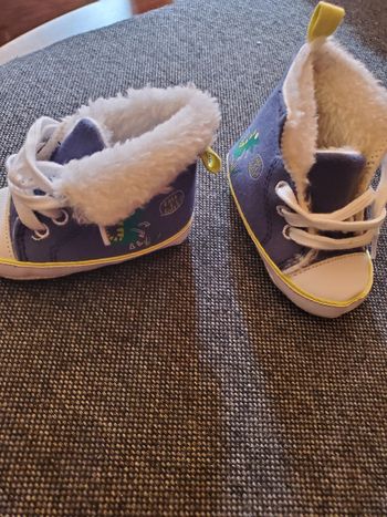 Basket montante fourrure intérieur