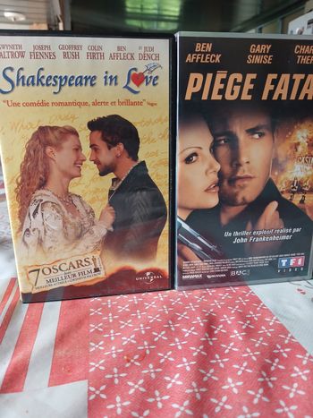 2 VHS avec Ben Affleck 