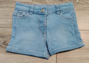 Short en jeans