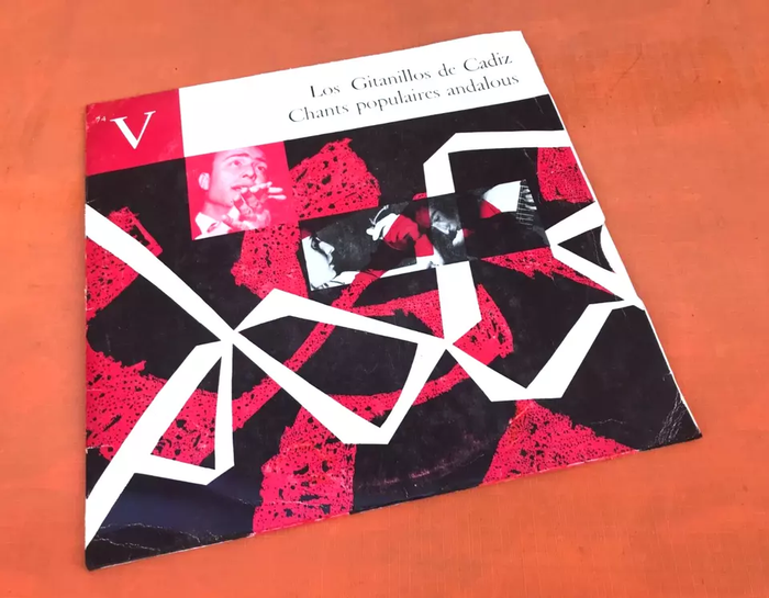 Vinyle 33 tours (25cm) Los Gitanos de Cadiz Chants Populaires Andalous (1956) - photo numéro 6
