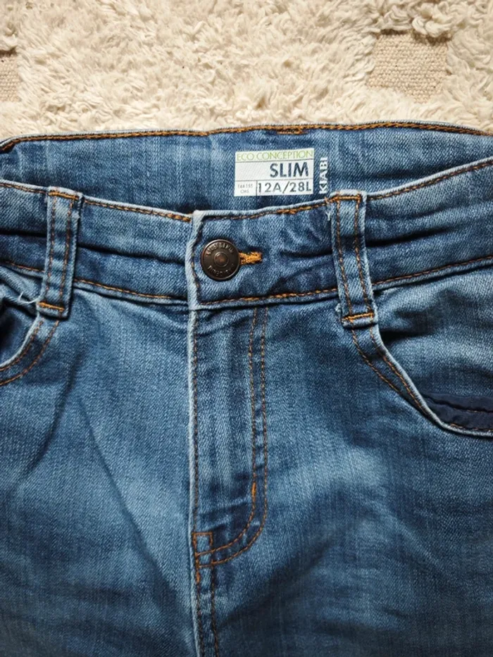 Jeans slim garçon 12 ans - photo numéro 2