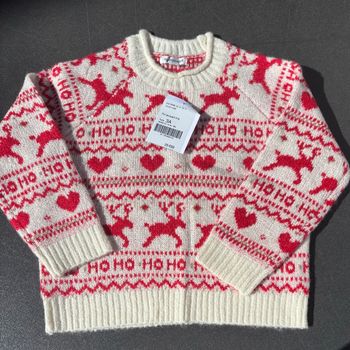 Pull de Noël jacquard fille 3 ans verbaudet