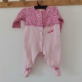 Grenouillère en coton 3 mois