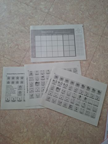 semainier à terminer