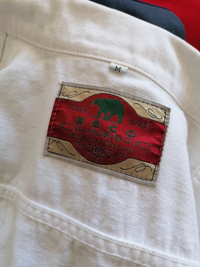 Veste jeans blanche M - photo numéro 5