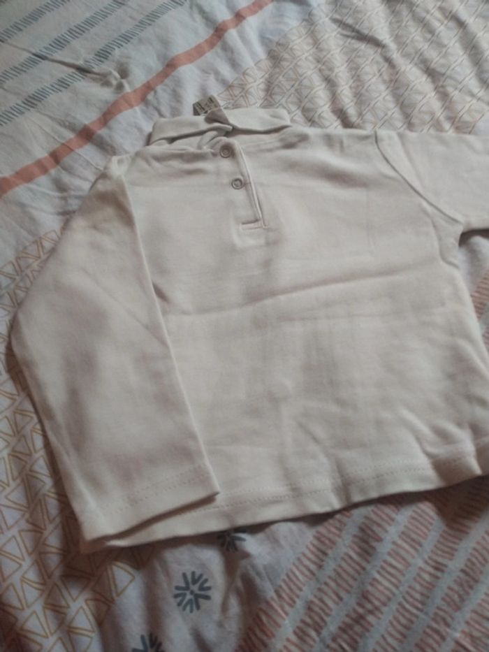 Sous pull écru 3 ans - photo numéro 5