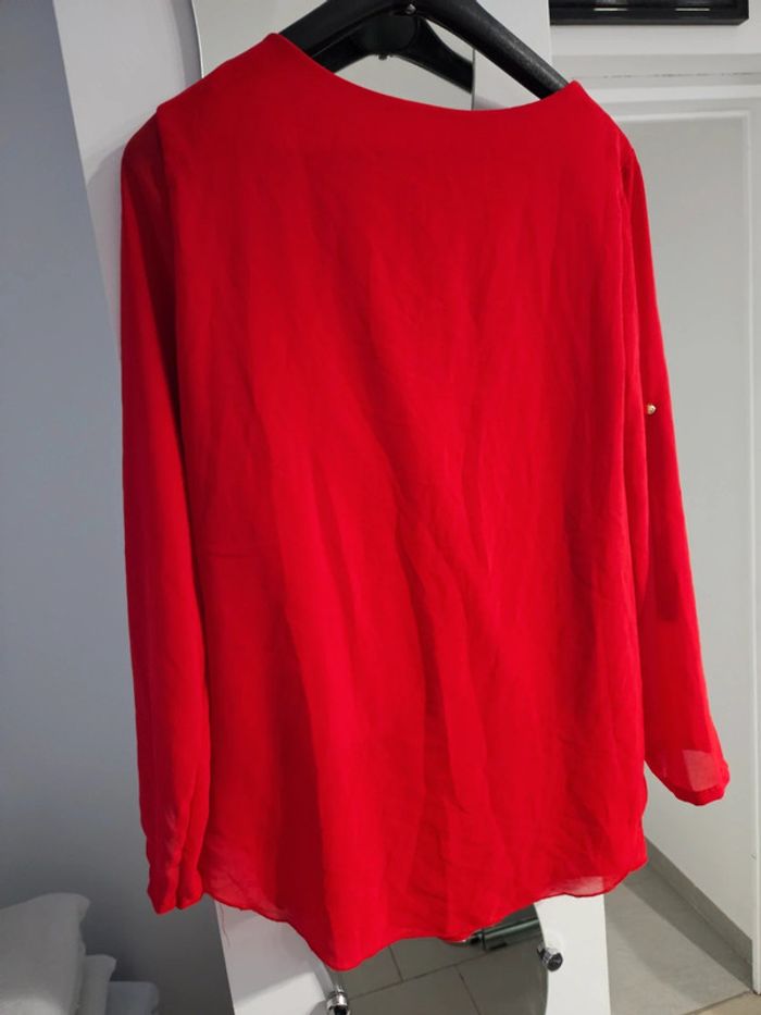Blouse rouge - photo numéro 6