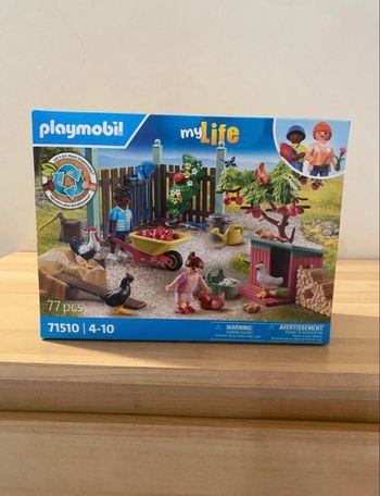 playmobil 71510 poulailler neuf