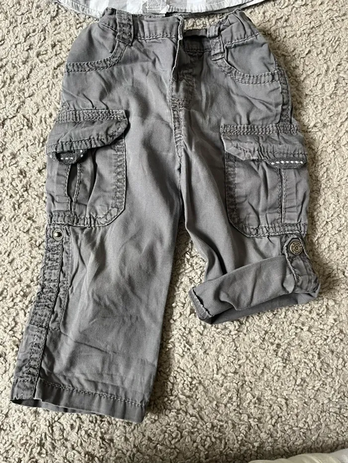 Pantalon et chemise manche courte - photo numéro 2