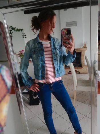 Veste  femme M jean c81