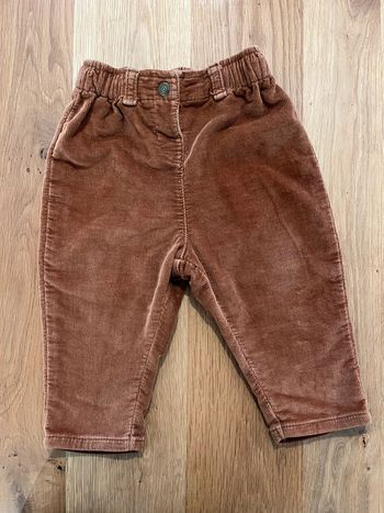 Pantalon velours 12 mois /80cm