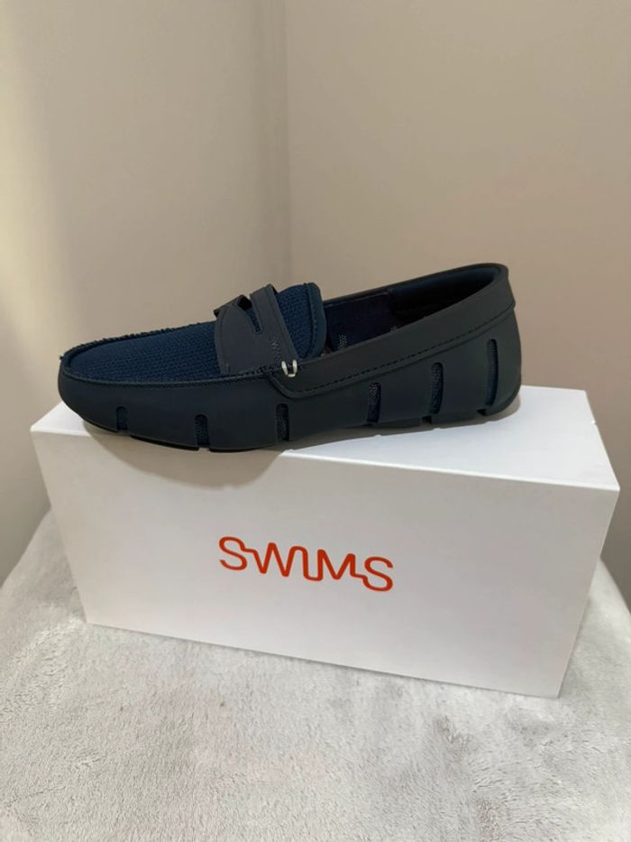 Swims - Mocassins, Bleu marine, Taille 40