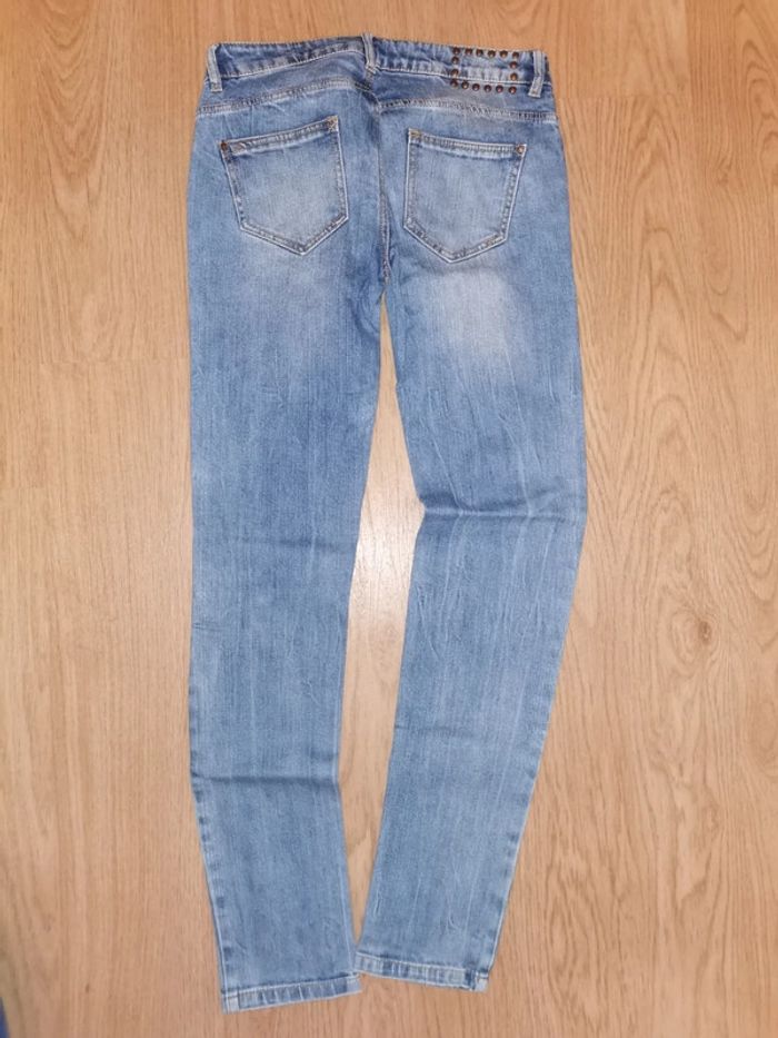 Jean slim Zara bleu - photo numéro 4