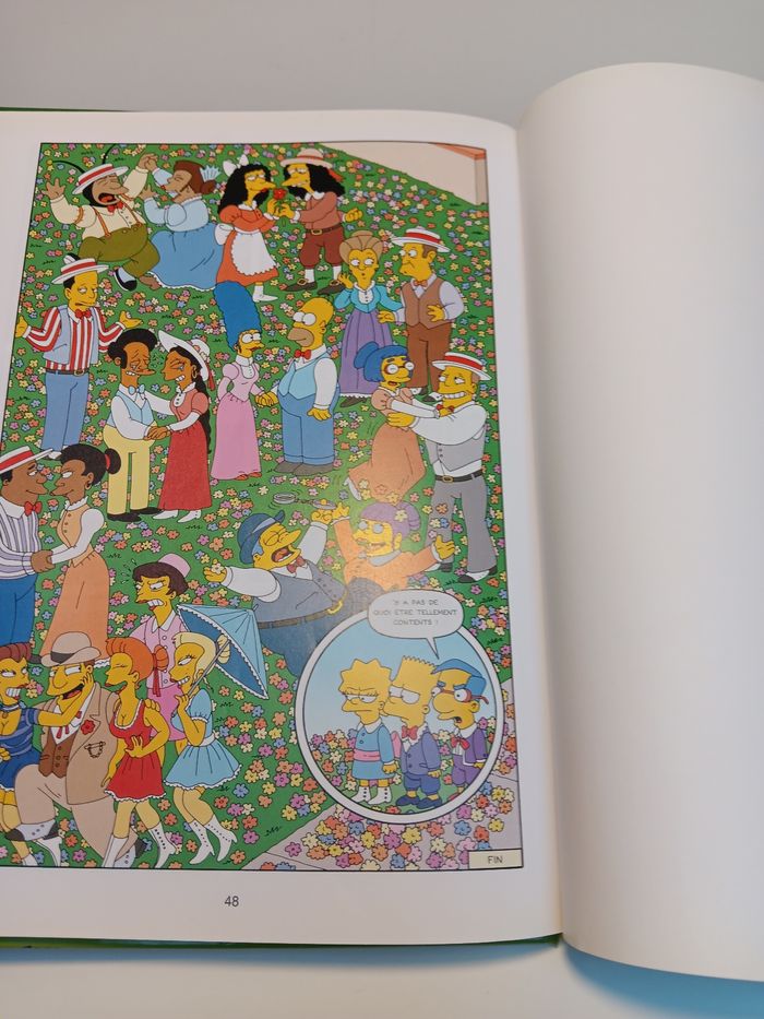 Livre Bande dessinée les Simpson Camping en délire - photo numéro 7