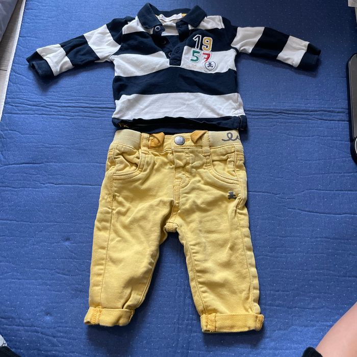 Ensemble pantalon et t shirt manche longue