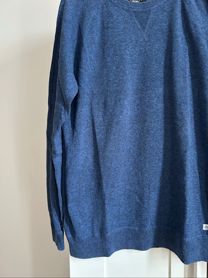 Pull bleu à motifs Homme Bizzbee Taille L - photo numéro 2