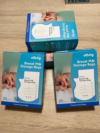 Lot 78 sacs congélation stockage lait maternel