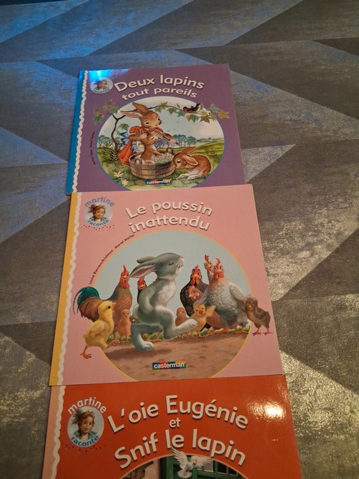Lot de 3 livres martine raconte - photo numéro 2