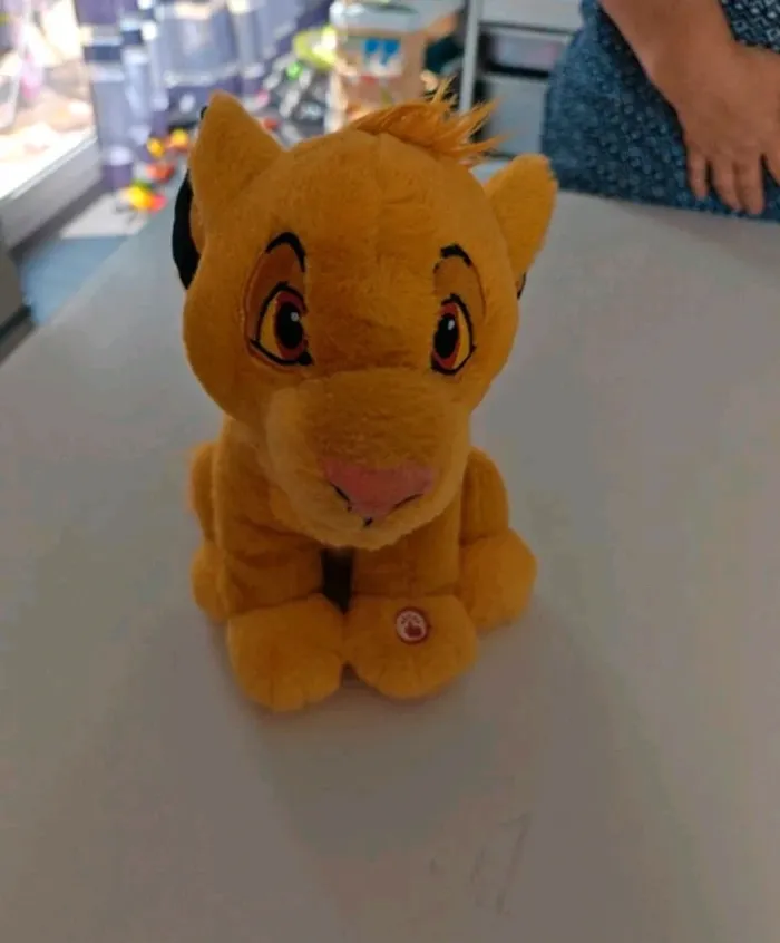 Peluche lumineuse simba Disney primark roi lion