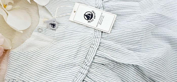 Robe 100% Coton Petit Bateau Taille 18 mois - photo numéro 2