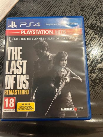 Jeu PS4 – The Last of Us Remastered (PlayStation Hits)